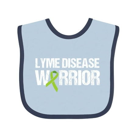 Inktastic Lyme Disease Warrior Gift Baby Boy or Baby Girl Bib