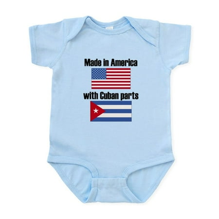 CafePress - Made In America With Cuban Parts Body Suit - Baby Light Bodysuit Size Newborn - 24 Months
CafePress - Made In America With Cuban Parts Body Suit - Baby Light Bodysuit Size Newborn - 24 Months