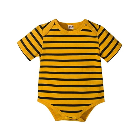 Girls Solid Bodysuit Sunsuit Toddler Kids Girls Boys Cartoon Stripe Letters Prints Short Sleeves Romper Jumpsuit Cloths
Girls Solid Bodysuit Sunsuit Toddler Kids Girls Boys Cartoon Stripe Letters Prints Short Sleeves Romper Jumpsuit Cloths
