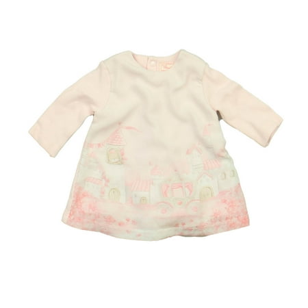 Pre-owned Mayoral Girls Pink Dress size: 0-1 Month