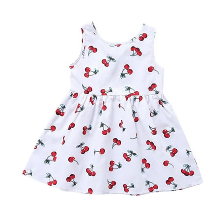 AIMAOMI Toddler Child Baby Girl s Summer Sleeveless Bow Frenulum Printing Princess Dress H
AIMAOMI Toddler Child Baby Girl s Summer Sleeveless Bow Frenulum Printing Princess Dress H