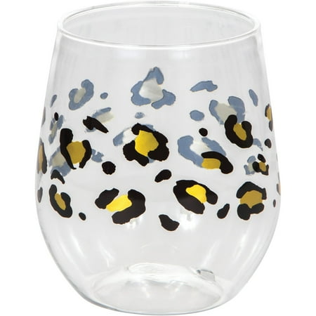 Leopard Plastic Stemless Wine Glass 14 Oz Stemless Wine Glass Foil Pack of 3
Leopard Plastic Stemless Wine Glass 14 Oz Stemless Wine Glass Foil Pack of 3