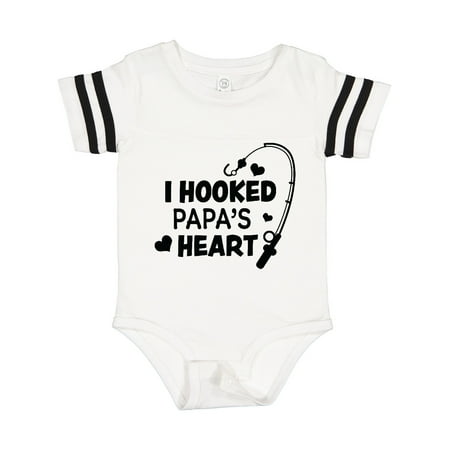 Inktastic I Hooked Papa s Heart with Fishing Rod Gift Baby Boy or Baby Girl Bodysuit
Inktastic I Hooked Papa s Heart with Fishing Rod Gift Baby Boy or Baby Girl Bodysuit