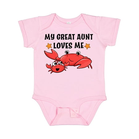 Inktastic My Great Aunt Loves Me- Cute Crab Family Gift Baby Boy or Baby Girl Bodysuit
Inktastic My Great Aunt Loves Me- Cute Crab Family Gift Baby Boy or Baby Girl Bodysuit