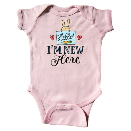 Inktastic Baby Bunny Rabbit I m New Here Gift Baby Boy or Baby Girl Bodysuit 
Inktastic Baby Bunny Rabbit I m New Here Gift Baby Boy or Baby Girl Bodysuit