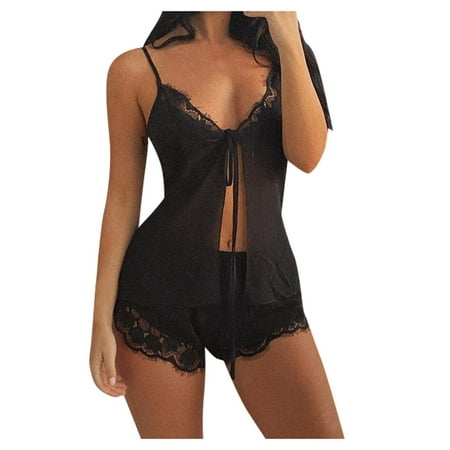 KEJIG High Quality Sexy Lace Satin Home Casual Set Home Casual Sexy Navel Sling Set
KEJIG High Quality Sexy Lace Satin Home Casual Set Home Casual Sexy Navel Sling Set