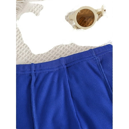 Casual Plain Round Neck Long Sleeve Royal Blue Toddler Girls Two-piece Outfits (Girl s)
Casual Plain Round Neck Long Sleeve Royal Blue Toddler Girls Two-piece Outfits (Girl s)