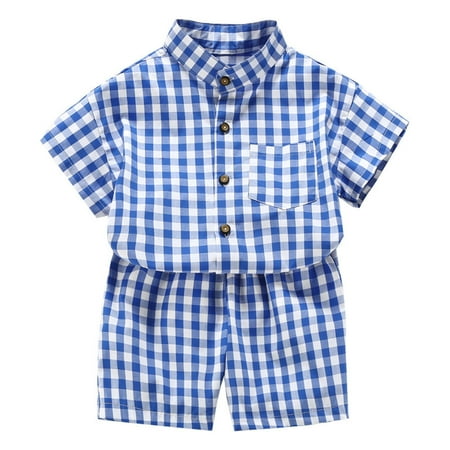 B91xZ Baby Girl Outfits Kids Toddler Baby Boys Spring Summer Plaid Cotton Short Sleeve Shirt Shorts Outfits Clothes Sky Blue Sizes 5-6 Years
B91xZ Baby Girl Outfits Kids Toddler Baby Boys Spring Summer Plaid Cotton Short Sleeve Shirt Shorts Outfits Clothes Sky Blue Sizes 5-6 Years