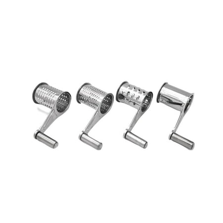 4pcs Stainless Steel Cylinders Shredder Rotary Cheese Grater Accessories Kitchen Tools
4pcs Stainless Steel Cylinders Shredder Rotary Cheese Grater Accessories Kitchen Tools