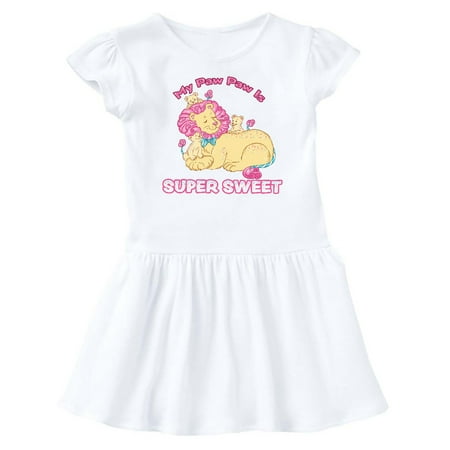 Inktastic My Paw Paw Is Super Sweet Cotton Candy Lions with Pink Mane Gift Baby Girl Dress
Inktastic My Paw Paw Is Super Sweet Cotton Candy Lions with Pink Mane Gift Baby Girl Dress