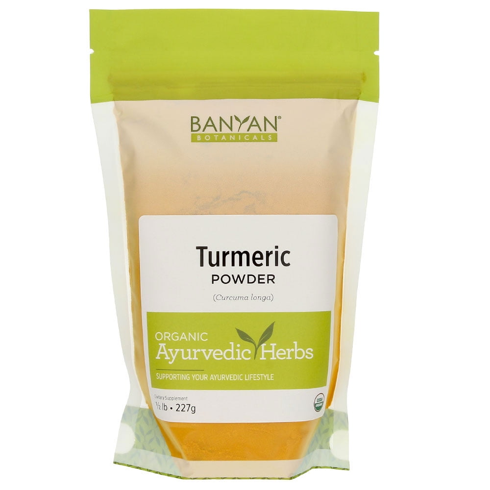 Banyan Botanicals Turmeric Powder USDA Organic 1 2 Lb Curcuma