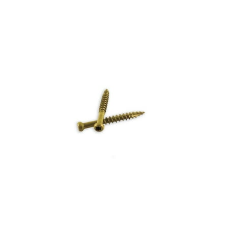 Woodpro #7 X 2-1/2 In. Ppg 1000 Hour Golden E-Coat Trim Head Screws 5Lb
Woodpro #7 X 2-1/2 In. Ppg 1000 Hour Golden E-Coat Trim Head Screws 5Lb