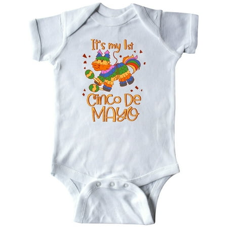 Inktastic It s My 1st Cinco De Mayo Gift Baby Boy or Baby Girl Bodysuit