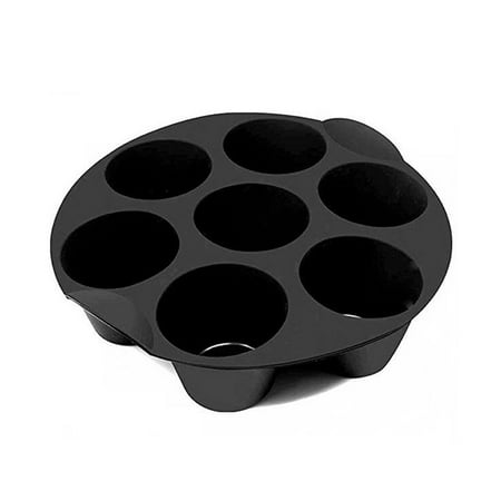 Tiyuyo Silicone Air Fryer Mold 7-Cavity Cupcake Muffin Baking Cups Cake Pan (18cm)
Tiyuyo Silicone Air Fryer Mold 7-Cavity Cupcake Muffin Baking Cups Cake Pan (18cm)
