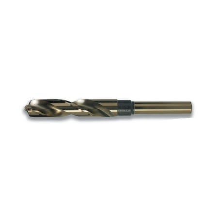 Norseman 29201 130-D Reduced Shank Silver & Deming Cobalt Drill Bit 5/8