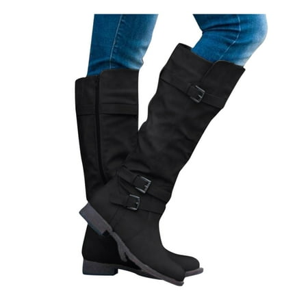 Tangnade Ladies daily all-match casual shoes Women s Boots Knee-Hign Boots For Women Retro Booties Chunky Heel Boots Shoes Black 38
Tangnade Ladies daily all-match casual shoes Women s Boots Knee-Hign Boots For Women Retro Booties Chunky Heel Boots Shoes Black 38