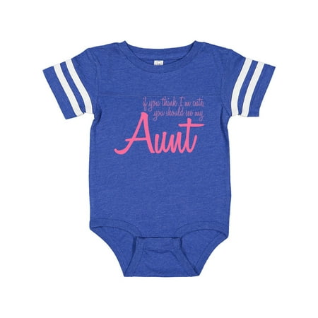 Cute Aunt Infant Creeper