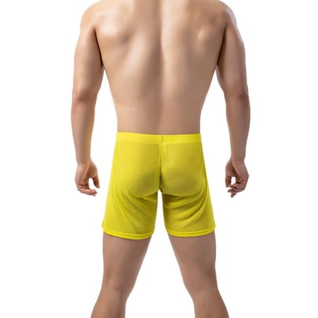 Gubotare Mens Boxer Briefs Men s Bamboo Boxer Briefs - Breathable Underwear for Men Yellow M
Gubotare Mens Boxer Briefs Men s Bamboo Boxer Briefs - Breathable Underwear for Men Yellow M