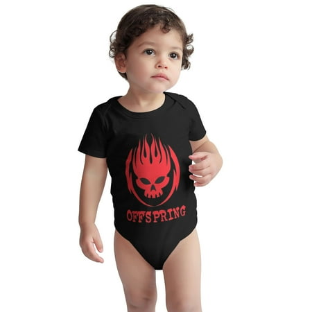 Offspring Baby Onesie - Flame Skull Toddler Baby Boys Girls Short-Sleeve Bodysuits Cotton Romper Black 6 Months
Offspring Baby Onesie - Flame Skull Toddler Baby Boys Girls Short-Sleeve Bodysuits Cotton Romper Black 6 Months