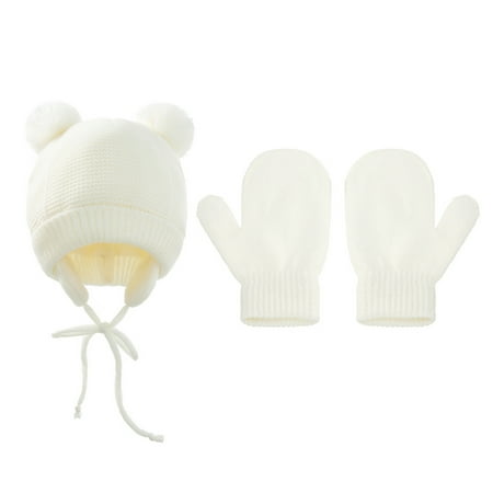 EUBUY Children Winter Hat Newborn Soft Gloves Brimless Baby Toddler Knitted Warm Hat for Full Moon Birthday Children Day Family Reunion for 1-4 Years Old White
EUBUY Children Winter Hat Newborn Soft Gloves Brimless Baby Toddler Knitted Warm Hat for Full Moon Birthday Children Day Family Reunion for 1-4 Years Old White