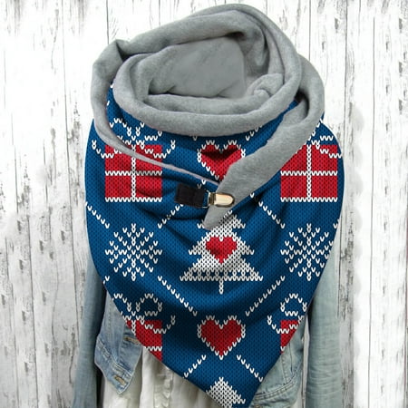 Honeeladyy Discount Winter Women Print Button Soft Wrap Casual Warm Scarves Shawls
Honeeladyy Discount Winter Women Print Button Soft Wrap Casual Warm Scarves Shawls