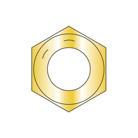 2-4.5 Finished Hex Nuts / Grade 8 Steel / Zinc Yellow (Quantity: 20)