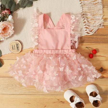 niuredltd toddler kids girls sleeveless cute butterfly mesh tulle ball gown romper jumpsuit cloths
niuredltd toddler kids girls sleeveless cute butterfly mesh tulle ball gown romper jumpsuit cloths