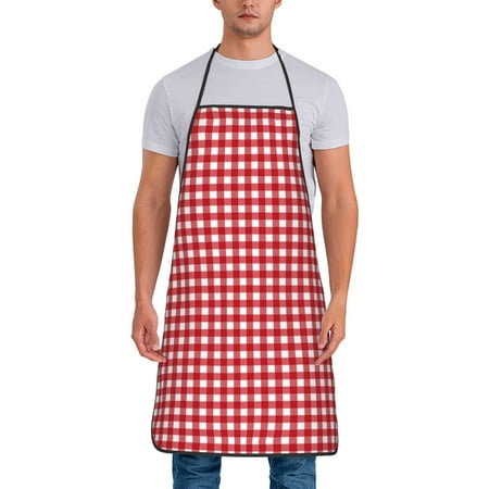Lukts Red Checkboard Print Unisex Tie-Up Aprons Bibs for Chef Kitchen Grill Beverage Shop
Lukts Red Checkboard Print Unisex Tie-Up Aprons Bibs for Chef Kitchen Grill Beverage Shop