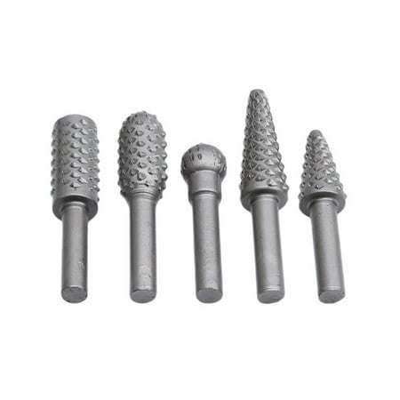 GoolRC Rasp WoodFile Rotary Burr Rasp Round Shank Chisel Bit 1/4-inch Round Shank Chisel Embossed 5 Pcs Rotary Rasp WoodDrill Bit 1/4-inchFile Drill Chisel Embossed Head
GoolRC Rasp WoodFile Rotary Burr Rasp Round Shank Chisel Bit 1/4-inch Round Shank Chisel Embossed 5 Pcs Rotary Rasp WoodDrill Bit 1/4-inchFile Drill Chisel Embossed Head
