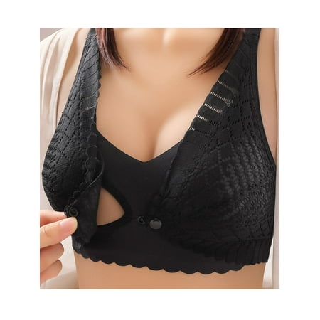 MIHOLL Open Front Seamless Nursing Bra for Women Ultra Comfort Smooth Breastfeeding Wireless Maternity Bralette
MIHOLL Open Front Seamless Nursing Bra for Women Ultra Comfort Smooth Breastfeeding Wireless Maternity Bralette
