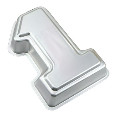 Koaiezne First Birthday Cake Pan Kids 3D Number One Cake DIY Decorating Tool