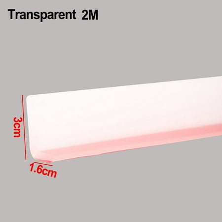 100/150/200/300cm Bathroom Retention Water Barrier Strip Basin Water Stopper