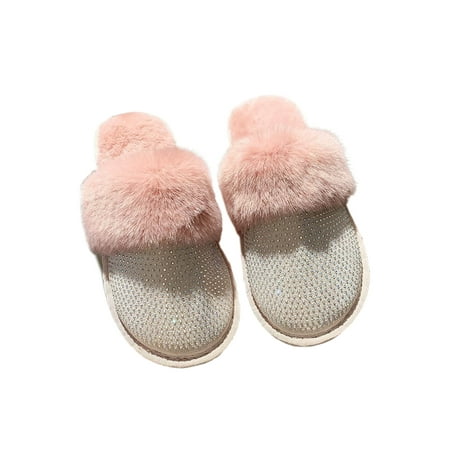 Gomelly House Slippers for Women Ladies Indoor Fashion Slip On Fuzzy Slippers Wide Width Comfortable Pink 5
Gomelly House Slippers for Women Ladies Indoor Fashion Slip On Fuzzy Slippers Wide Width Comfortable Pink 5