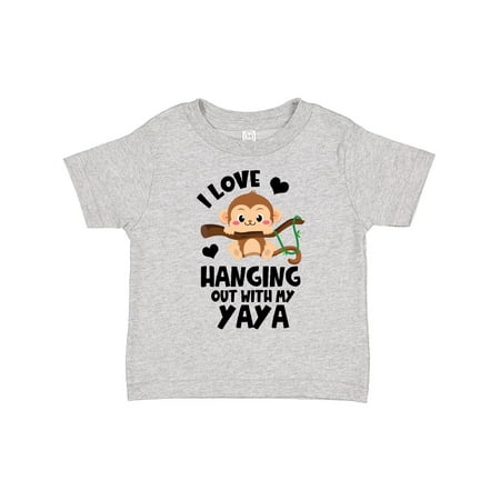 Inktastic Monkey I Love Hanging out with My Yaya Gift Toddler Boy or Toddler Girl T-Shirt
Inktastic Monkey I Love Hanging out with My Yaya Gift Toddler Boy or Toddler Girl T-Shirt