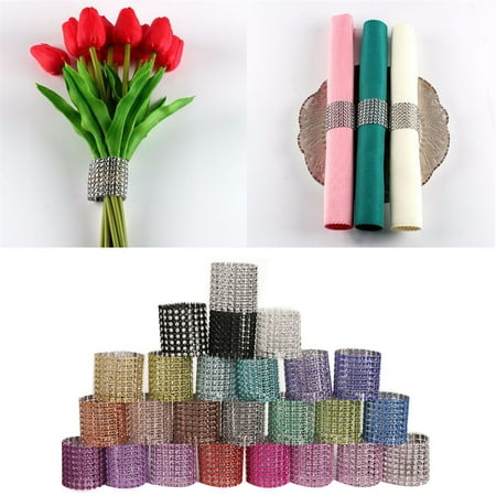 Walbest Rhinestone Napkin Rings 10Pcs Serviette Napkin Ring Diamond Napkin Holder Buckles for Christmas Table Decorations Wedding Birthday Party
Walbest Rhinestone Napkin Rings 10Pcs Serviette Napkin Ring Diamond Napkin Holder Buckles for Christmas Table Decorations Wedding Birthday Party