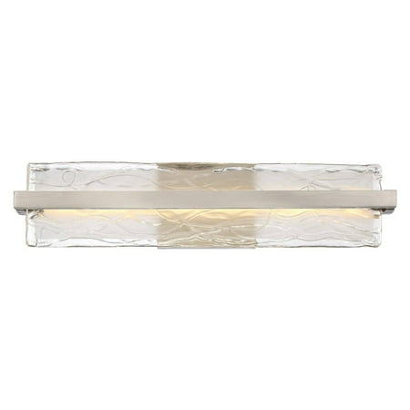 Quoizel Platinum Glacial PCGL85 Bathroom Vanity Light