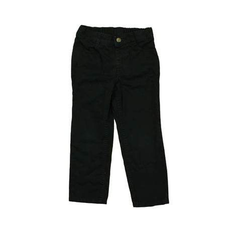 Pre-owned Primary.com Boys Black Pants size: 4T