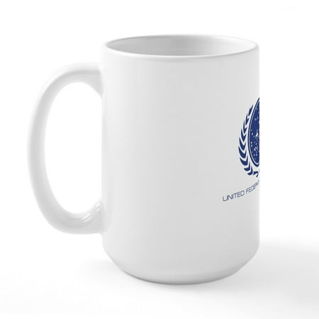CafePress - Star Trek; United Federation Of Planets Large Mug - 15 oz Ceramic Large White Novelty Mug
CafePress - Star Trek; United Federation Of Planets Large Mug - 15 oz Ceramic Large White Novelty Mug