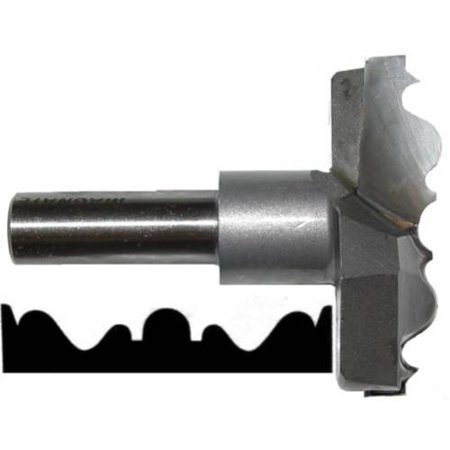 Magnate 8019B Rosette Carbide Tipped Cutter — 3-5/16 Cutting Diameter; 1/2 Shank Diameter; 3/4 Cutting Height; 1-1/2 Shank Length; 2 Flute
Magnate 8019B Rosette Carbide Tipped Cutter — 3-5/16 Cutting Diameter; 1/2 Shank Diameter; 3/4 Cutting Height; 1-1/2 Shank Length; 2 Flute