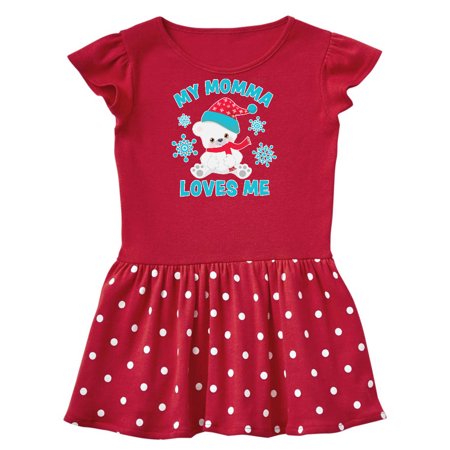 Inktastic Polar Bear My Momma Loves Me in Santa Hat with Snowflakes Gift Toddler Girl Dress
Inktastic Polar Bear My Momma Loves Me in Santa Hat with Snowflakes Gift Toddler Girl Dress