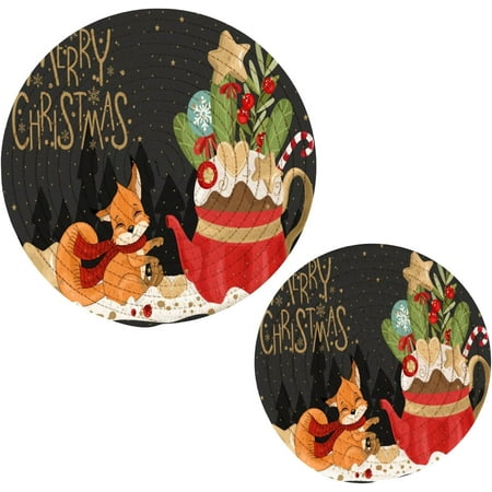 SKYSONIC Background Trivets Pot Holders Set of 2 Hot Pads Table Mats Placemats Set for Cooking and Baking Cotton Braided Hot Pads 7in+9in
SKYSONIC Background Trivets Pot Holders Set of 2 Hot Pads Table Mats Placemats Set for Cooking and Baking Cotton Braided Hot Pads 7in+9in