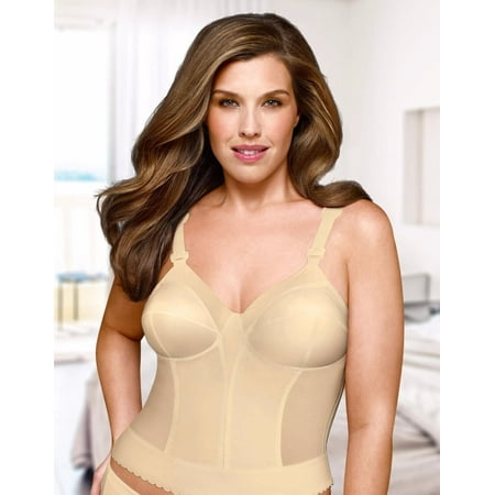 Exquisite Form Fully® Back Close Wirefree Longline Bra - STYLE 5107532
