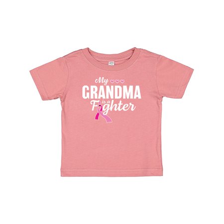 Inktastic Breast Cancer Awareness My Grandma is a Fighter Gift Baby Boy or Baby Girl T-Shirt
Inktastic Breast Cancer Awareness My Grandma is a Fighter Gift Baby Boy or Baby Girl T-Shirt