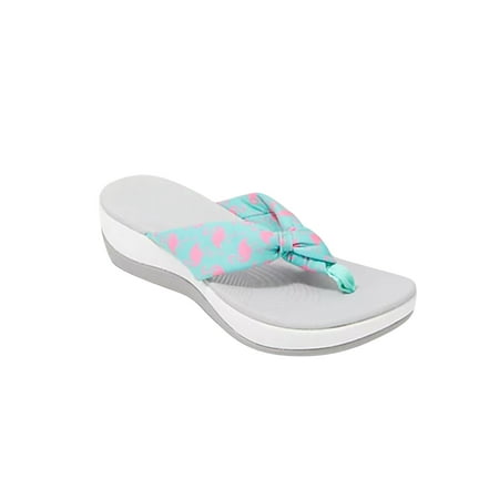 Lyinloo Flip Flops Summer New Style Thick-soled Soft-soled Casual Women s Slippers Light Blue 38
Lyinloo Flip Flops Summer New Style Thick-soled Soft-soled Casual Women s Slippers Light Blue 38
