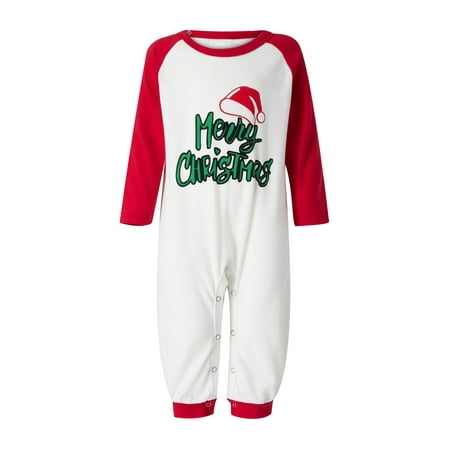 Eyicmarn Matching Family Christmas Pajamas Long Sleeve Letter Santa Hat Print Tops + Striped Pants Set
Eyicmarn Matching Family Christmas Pajamas Long Sleeve Letter Santa Hat Print Tops + Striped Pants Set