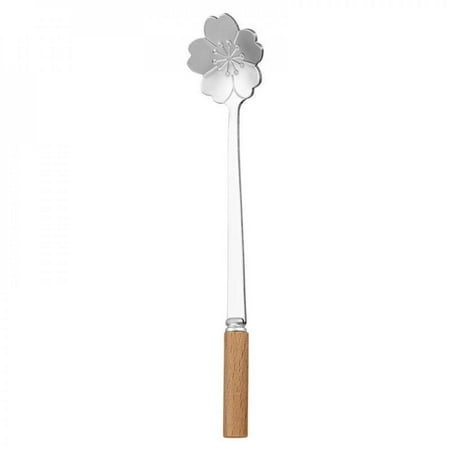 Bullpiano 1PC Stainless Steel Spoon Cherry Rose Wooden Handle Scoop Coffee Spoon Christmas Gifts Kitchen Accessories Tableware
Bullpiano 1PC Stainless Steel Spoon Cherry Rose Wooden Handle Scoop Coffee Spoon Christmas Gifts Kitchen Accessories Tableware