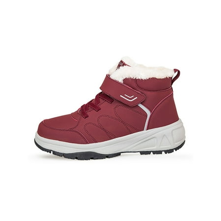 Oucaili Unisex Warm Booties Plush Lined Snow Boots Magnetic Winter Boot Slip Resistant Comfort Casual Shoe Travel Ankle Bootie Red 4.5
Oucaili Unisex Warm Booties Plush Lined Snow Boots Magnetic Winter Boot Slip Resistant Comfort Casual Shoe Travel Ankle Bootie Red 4.5