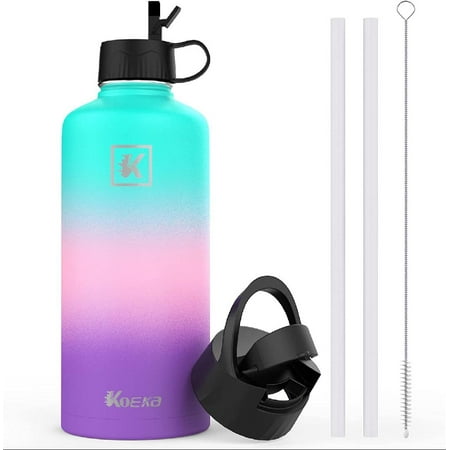 Vacuum Insulated Leak Proof Stainless Steel Water Bottle Keeps Hot and Cold,Stainless Steel Thermo Mug with Handle and Straw Insulated Double Walled Hiking Sports Outdoor
Vacuum Insulated Leak Proof Stainless Steel Water Bottle Keeps Hot and Cold,Stainless Steel Thermo Mug with Handle and Straw Insulated Double Walled Hiking Sports Outdoor