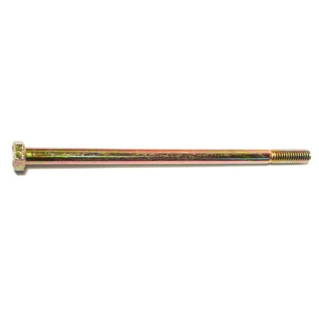 5/16 -18 x 6 Zinc Plated Grade 8 Steel Coarse Thread Hex Cap Screws (2 pcs.)