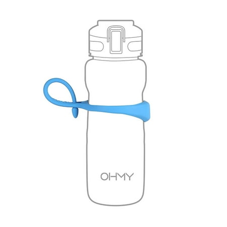 OHMY FIT Carrier Strap Holder Handle for Water Bottle Silicone Magnetic Ring Attach to Most Stainless Steel Insulated Straw Wide Mouth Bottles for Carrying Sport Energy Drinks
OHMY FIT Carrier Strap Holder Handle for Water Bottle Silicone Magnetic Ring Attach to Most Stainless Steel Insulated Straw Wide Mouth Bottles for Carrying Sport Energy Drinks